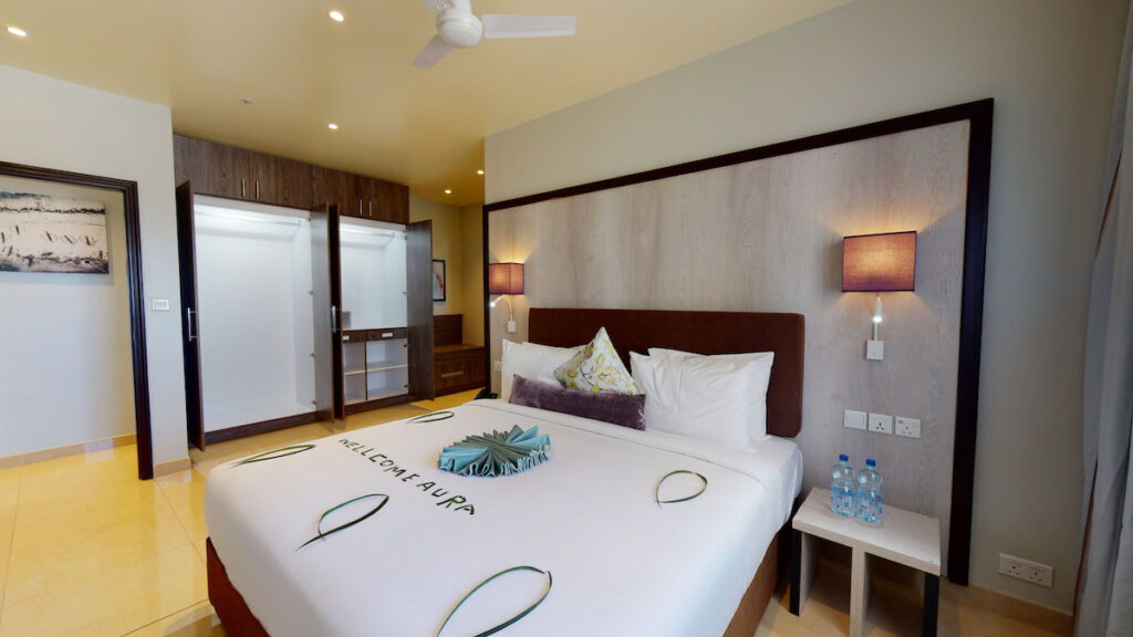 Aura Suites Dar-es-Salaam Studio Suites Bedroom