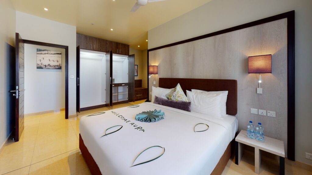 Aura Suites Dar-es-Salaam Studio Suites Bedroom